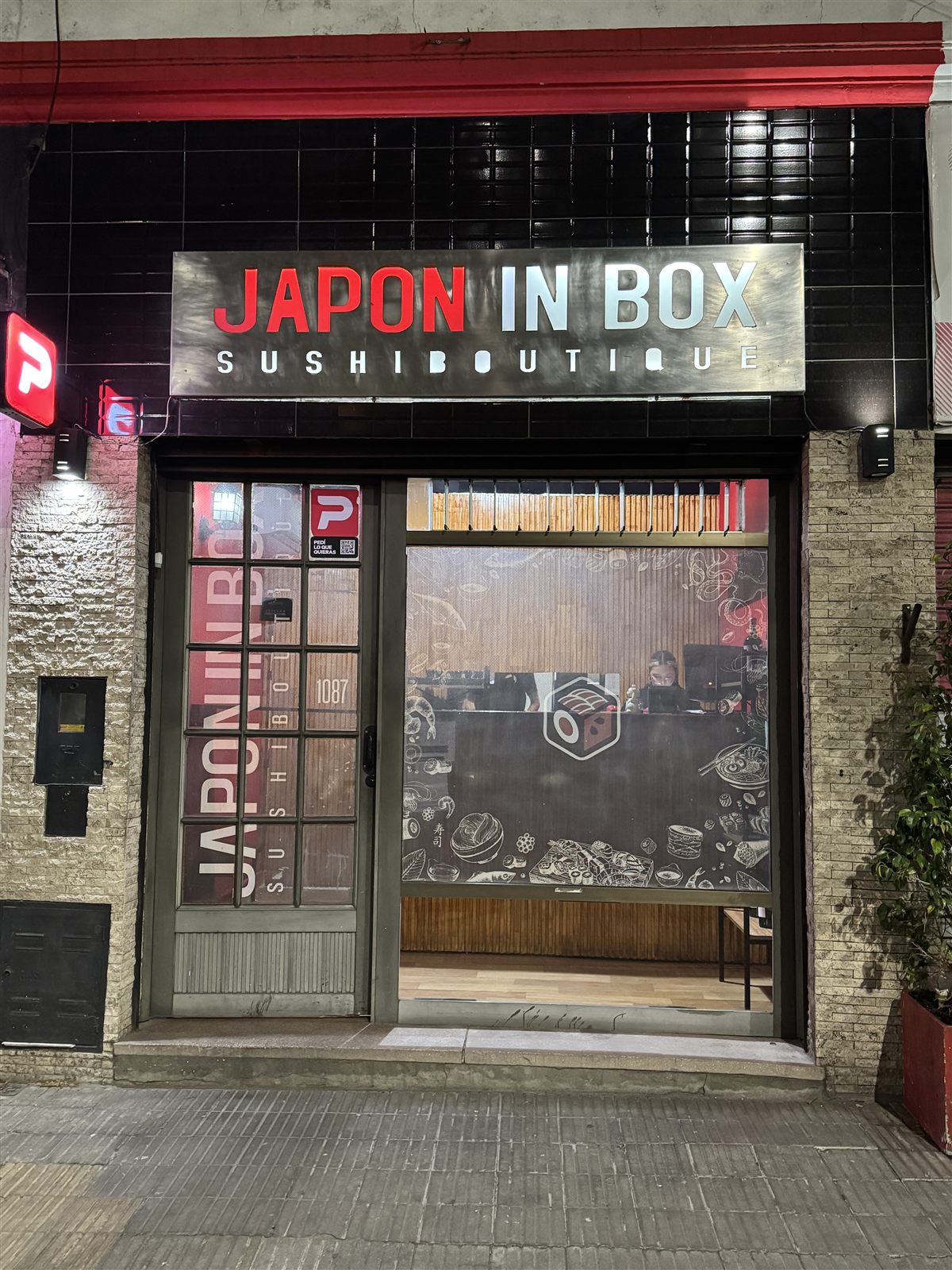 Fachada de Japón Norte